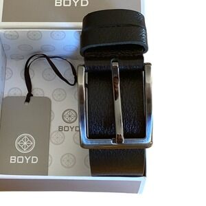 Brand New 100% Genuine Black Full Grain Buffalo Men's Adjustable Leather Belt
